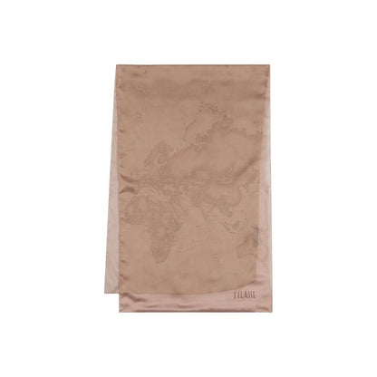 Alviero Martini Prima Classe Pink Polyester Scarf