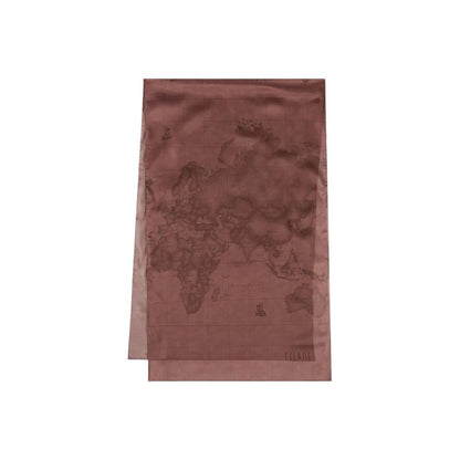 Alviero Martini Prima Classe Gray Polyester Scarf