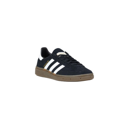 Adidas Originals Black Suede Leather Low Top Sneakers