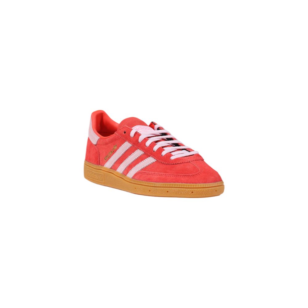 Adidas Originals Orange Suede Leather Low Top Sneakers