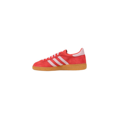 Adidas Originals Orange Suede Leather Low Top Sneakers