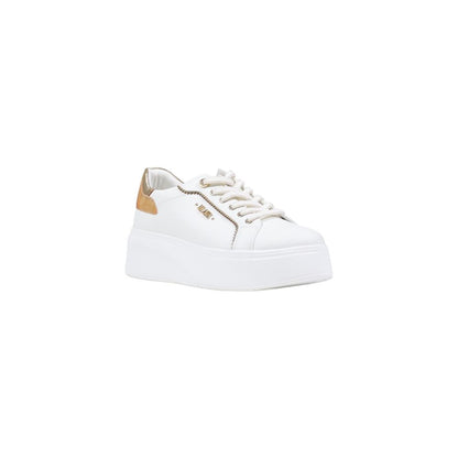 Alviero Martini Prima Classe White Polyethylene Platform Sneakers