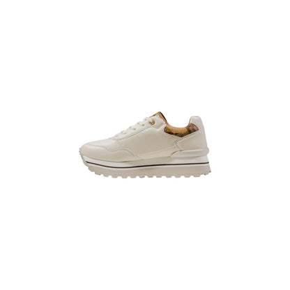 Alviero Martini Prima Classe White Polyethylene Platform Sneakers
