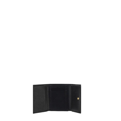Dolce & Gabbana Black Calf Leather Bos Taurus Wallet