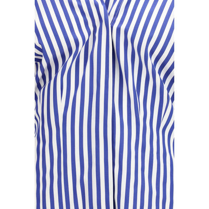 Givenchy Blue Cotton Pattern Shirt