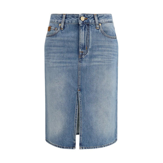 Jacob Cohen Blue Denim Skirt