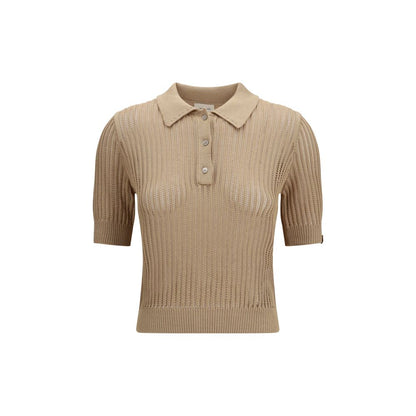 Jacob Cohen Beige Cotton Polo Shirt