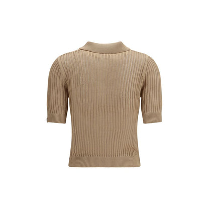 Jacob Cohen Beige Cotton Polo Shirt