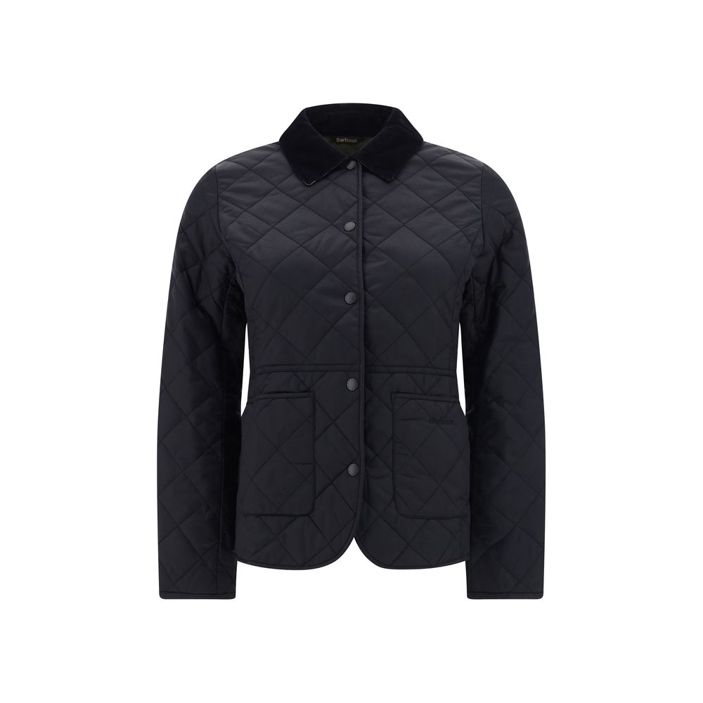 Barbour Black Polyamide Coat