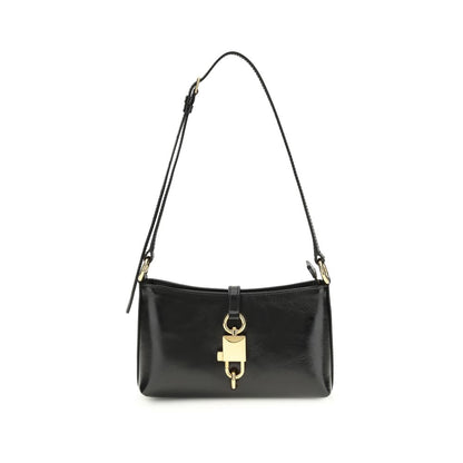 Dolce & Gabbana Black Calf Leather Bos Taurus Shoulder Bag