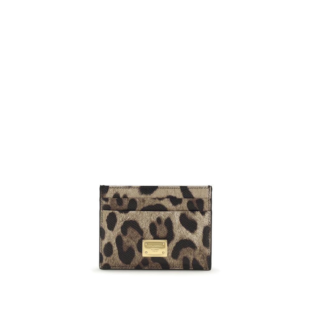 Dolce & Gabbana Brown Calf Leather Bos Taurus Wallet