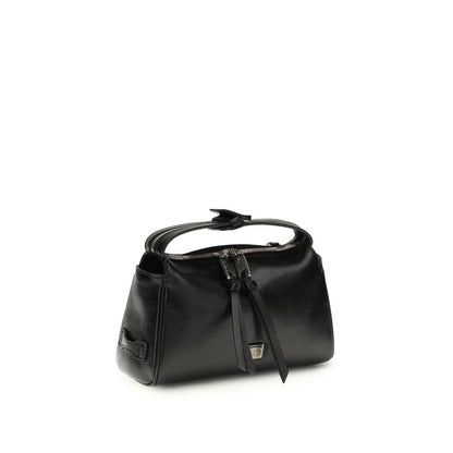 Dolce & Gabbana Black Calf Leather Bos Taurus Shoulder Bag