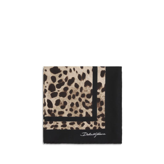 Dolce & Gabbana Multicolor Silk Scarf