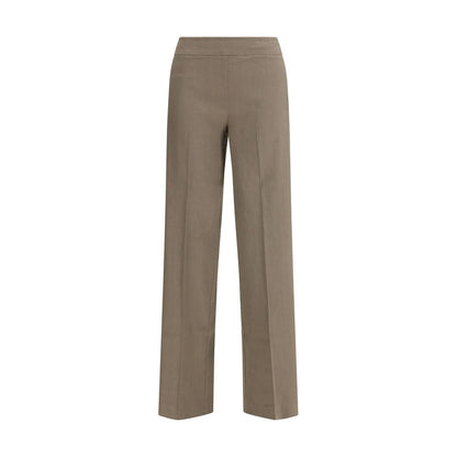 Avenue Montaigne Beige Linen Casual Pants