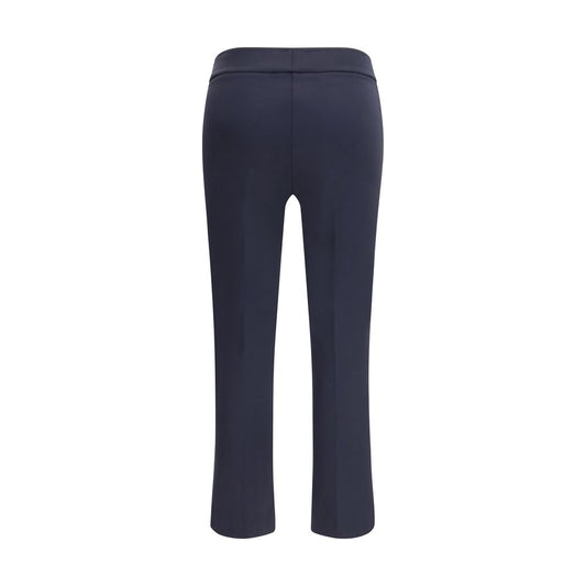 Avenue Montaigne Blue Polyamide Casual Pants