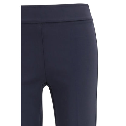 Avenue Montaigne Blue Polyamide Casual Pants