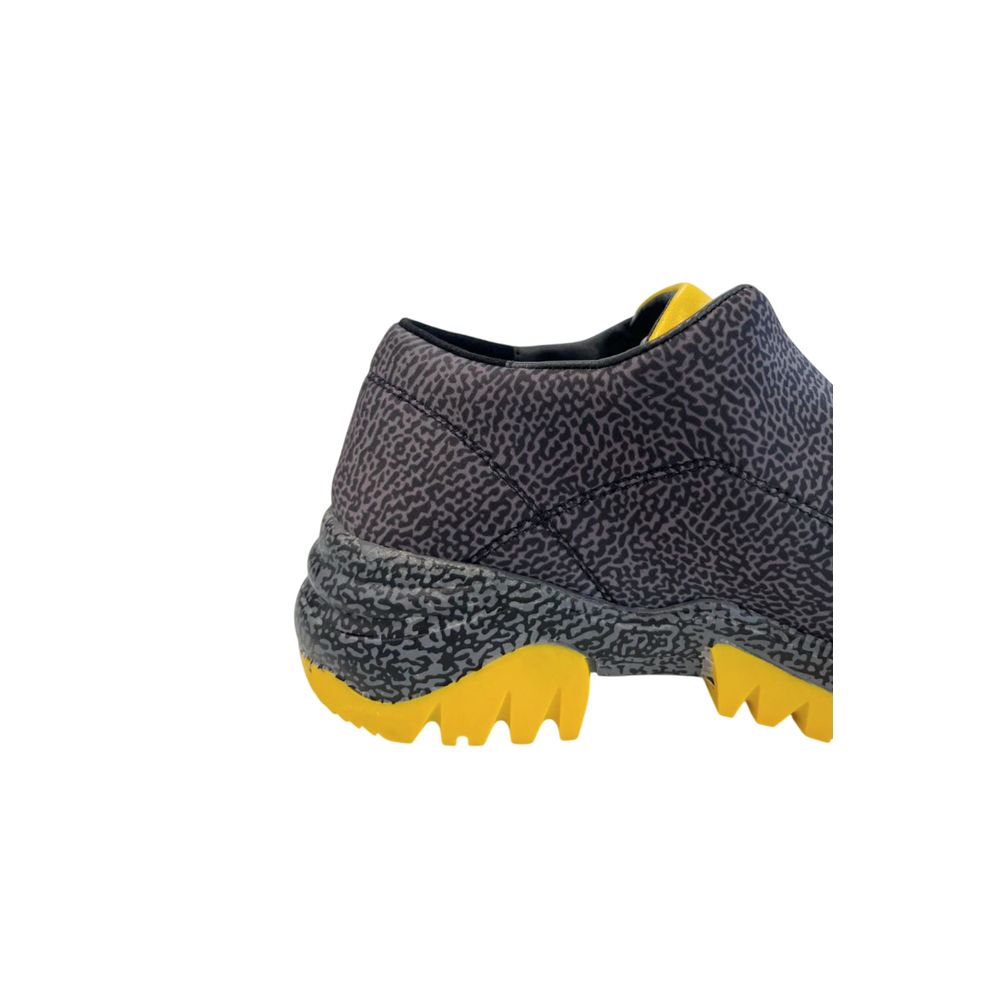 Borbonese Black Genuine Leather Sneaker