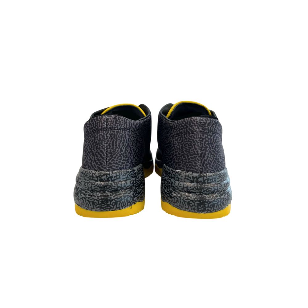 Borbonese Black Genuine Leather Sneaker