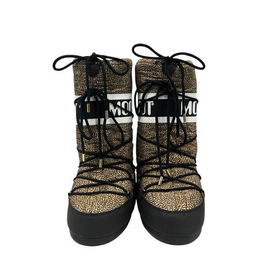 Borbonese Beige Textile Women Boot