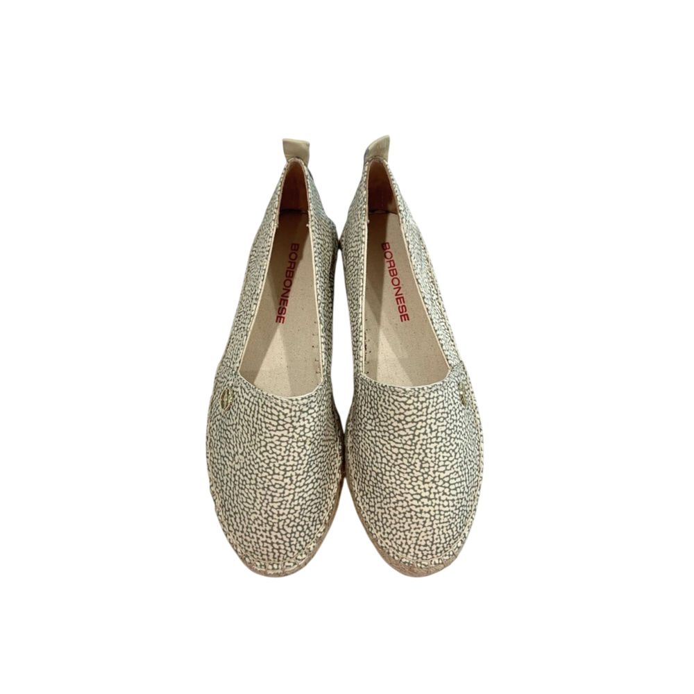 Borbonese Bicolor Fabric Sandal