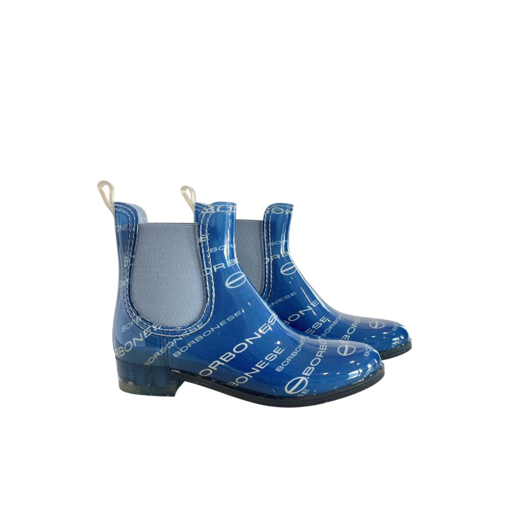 Borbonese Blue Other Materials Women Boot
