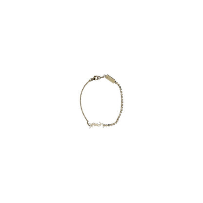 Saint Laurent Gold Brass Bracelet