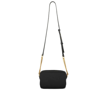 Balmain Black Cotton Shoulder Bag