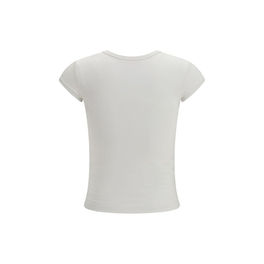 Diesel White Cotton T-Shirt