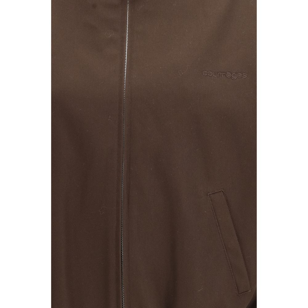 Courrèges Brown Polyester Bomber