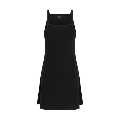 Courrèges Black Viscose Casual Dress