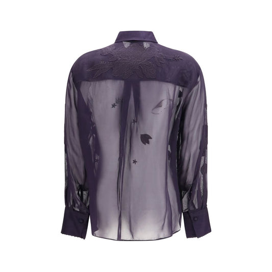 Forte_Forte Blue Viscose Blouse