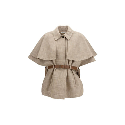 Max Mara Beige Cotton Coat