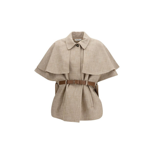 Max Mara Beige Cotton Coat