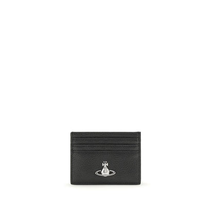 Vivienne Westwood Black Polyurethane Wallet