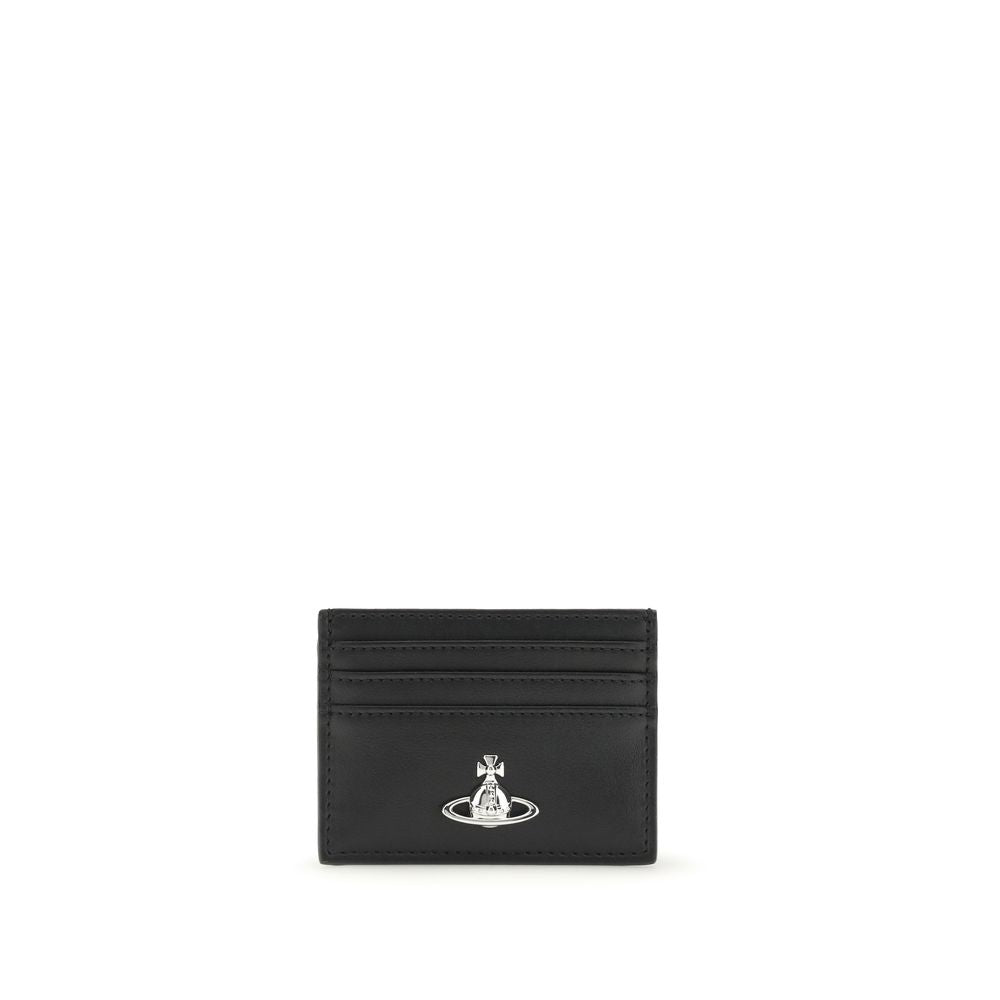 Vivienne Westwood Black Polyurethane Wallet