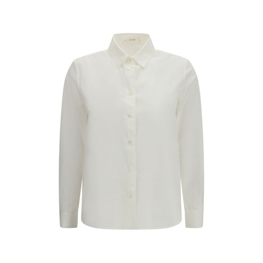 The Row White Cotton Dress Shirt