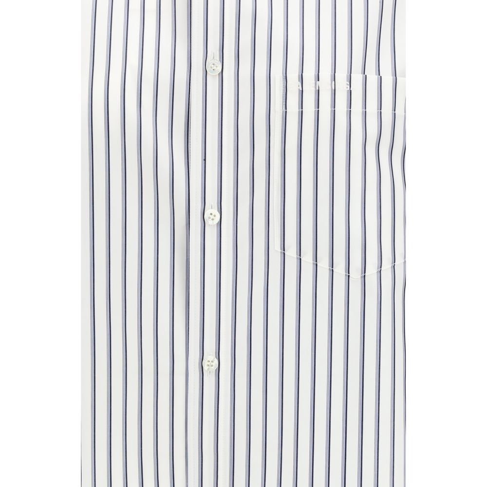 Balenciaga White Cotton Shortsleeve Shirt