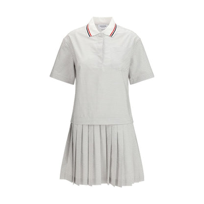 Thom Browne Gray Cotton Casual Dress