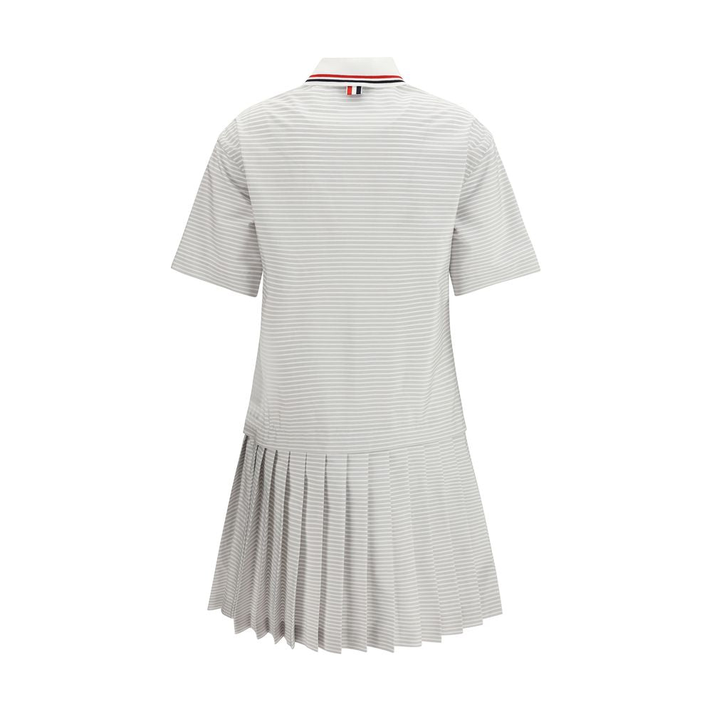 Thom Browne Gray Cotton Casual Dress