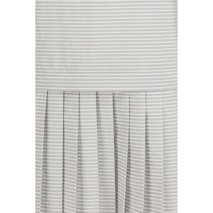 Thom Browne Gray Cotton Casual Dress