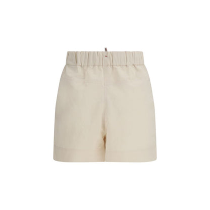 Moncler Grenoble Beige Polyester Bermuda Shorts