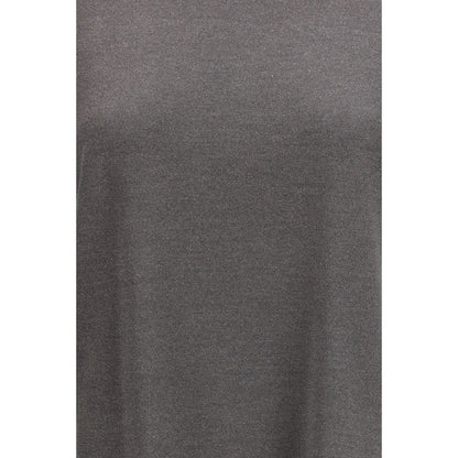 Brunello Cucinelli Gray Nylon T-Shirt