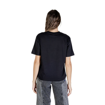 Karl Lagerfeld Black Cotton T-Shirt