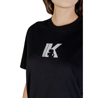 Karl Lagerfeld Black Cotton T-Shirt