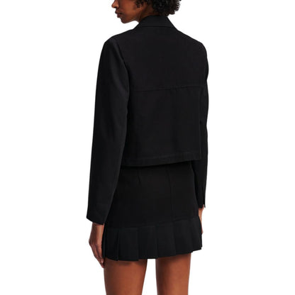 Karl Lagerfeld Black Polyester Blazer