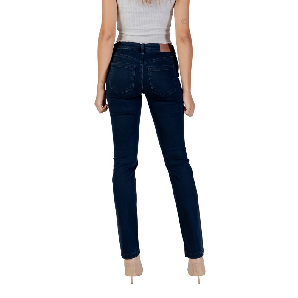 Street One Blue Cotton Skinny Jeans