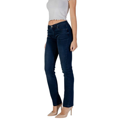 Street One Blue Cotton Skinny Jeans