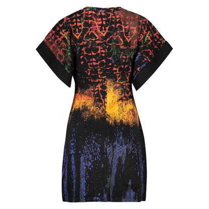 Desigual Black Cotton Women Dress