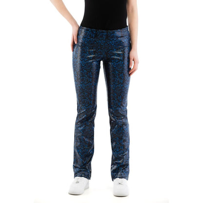 Moschino Multicolor Polyester Casual Pants