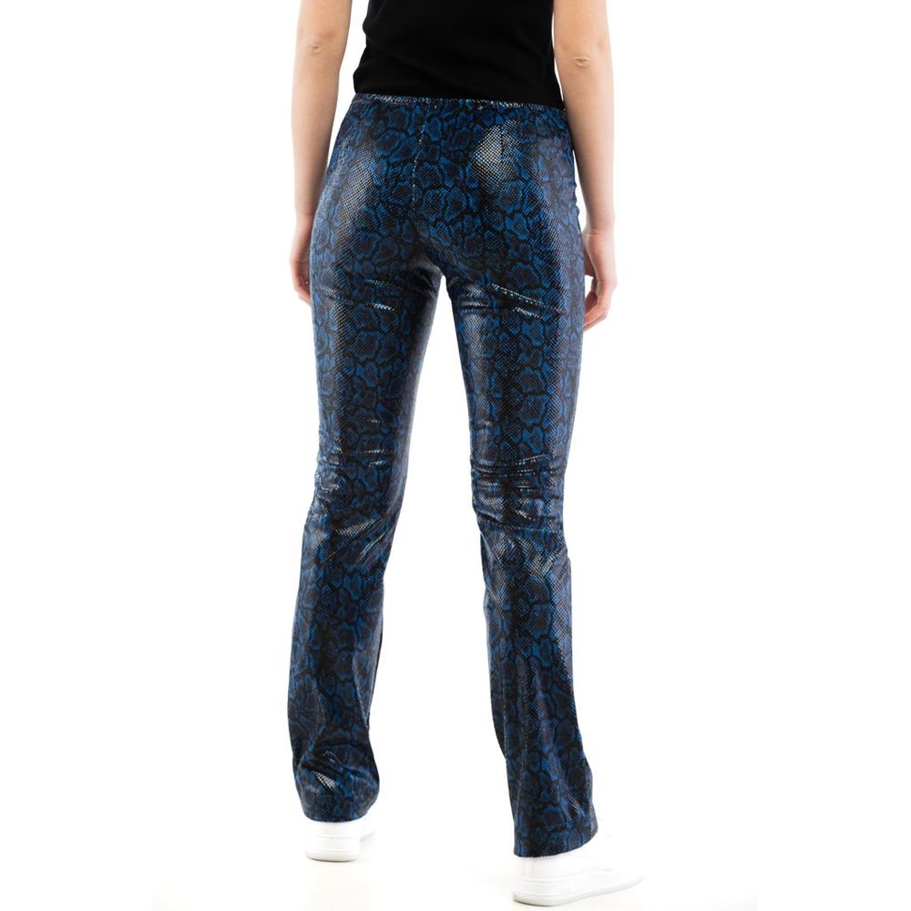 Moschino Multicolor Polyester Casual Pants